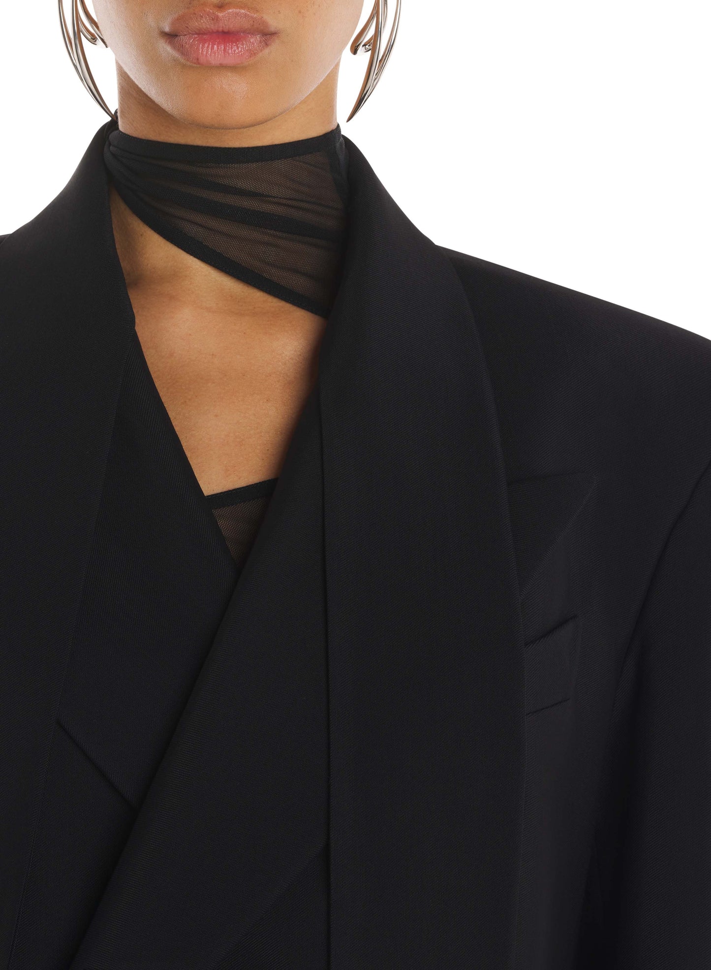 Scarf jacket