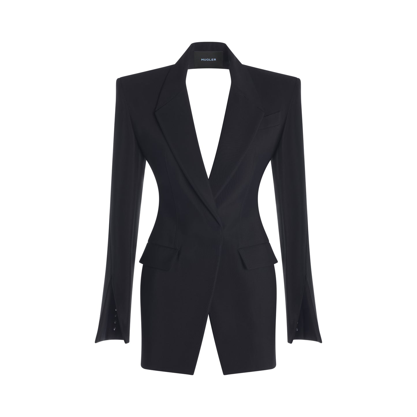 Slitted sleeve jacket