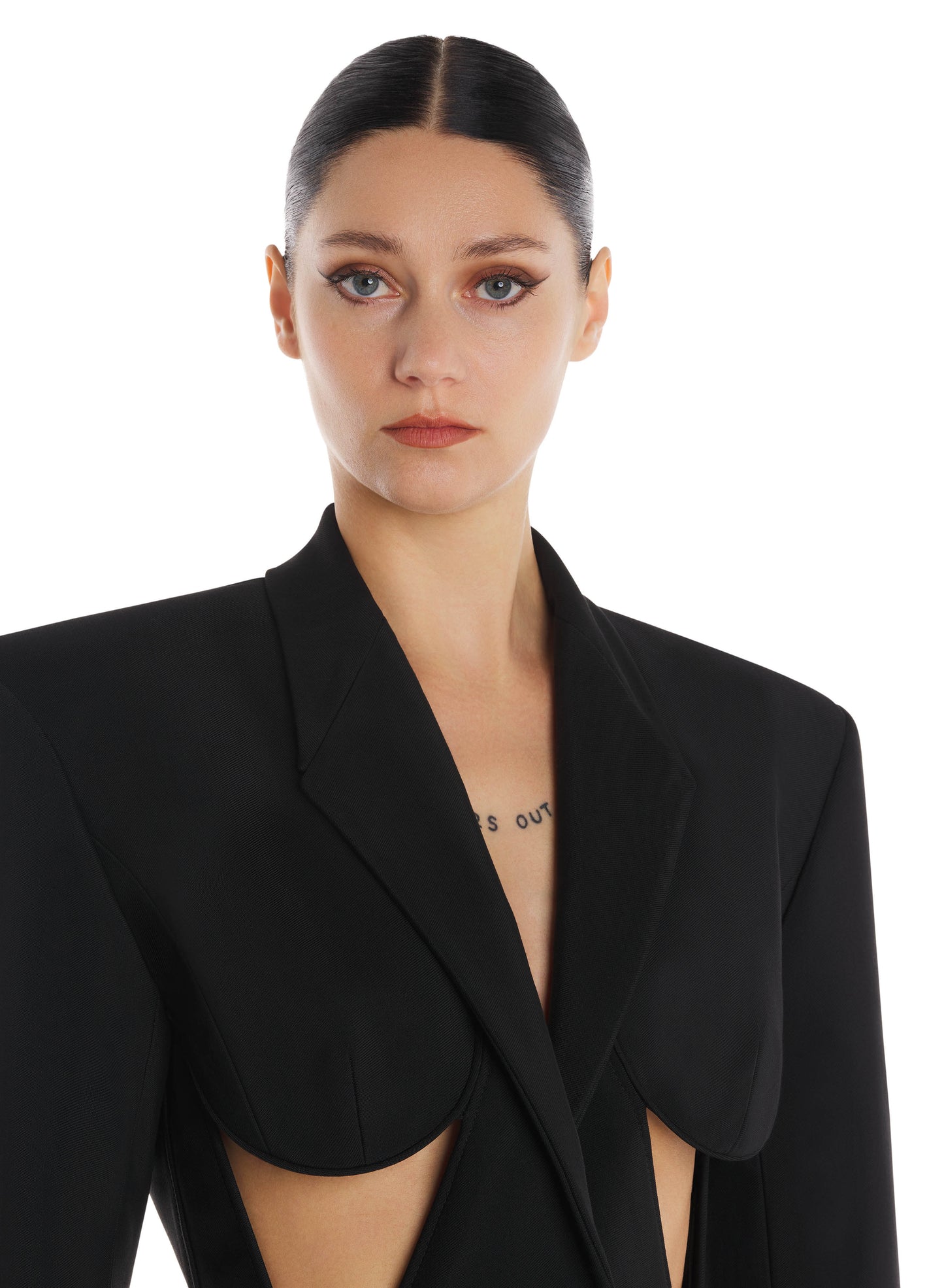 Cut-out jacket