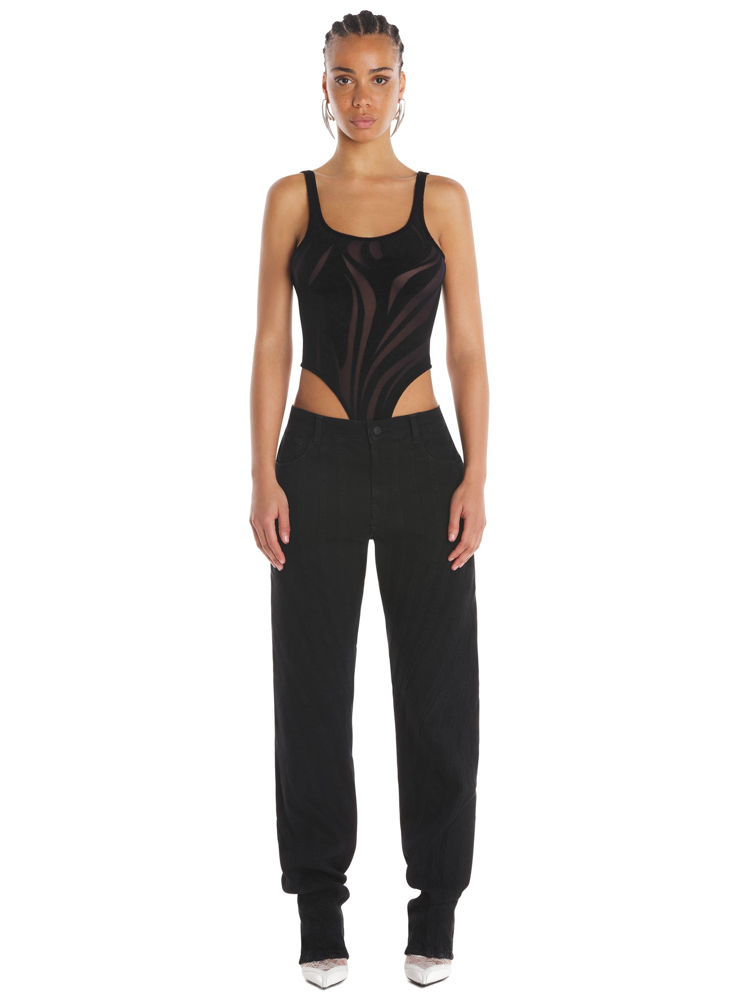 Chenille bodysuit