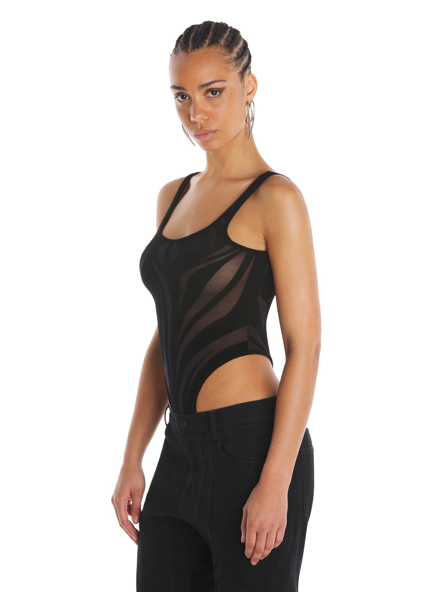Chenille bodysuit