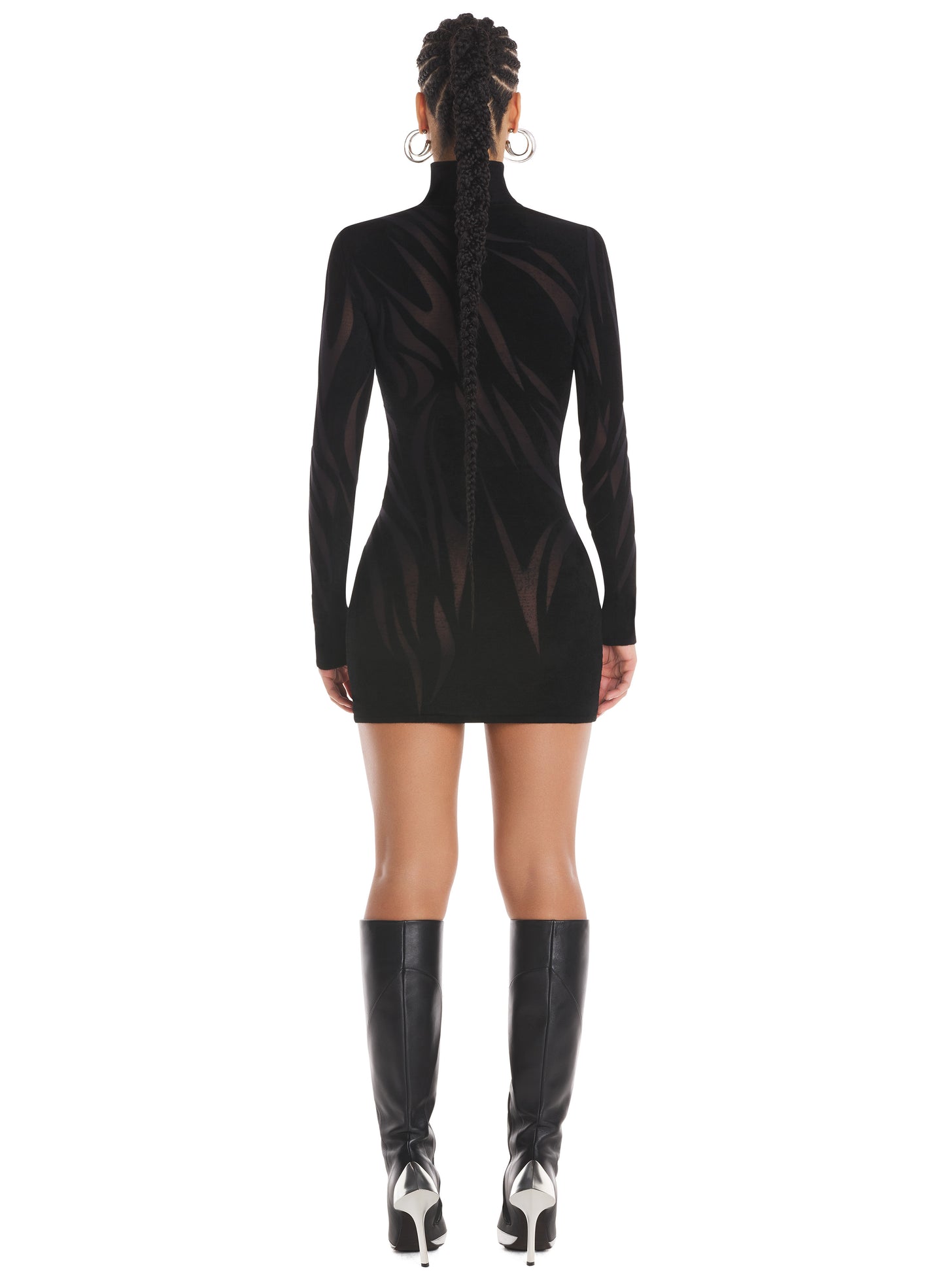 Chenille mini dress