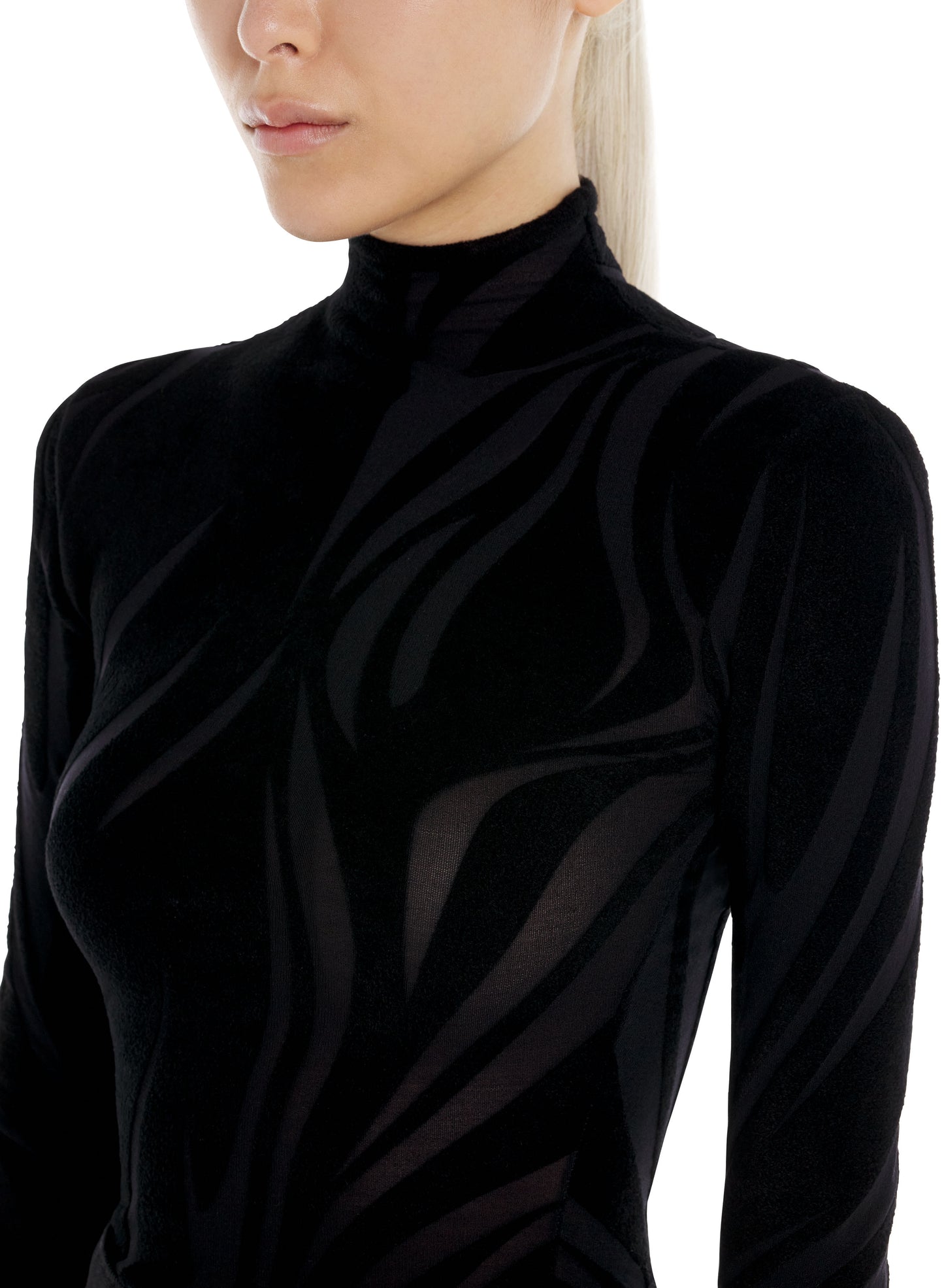 Chenille cropped top