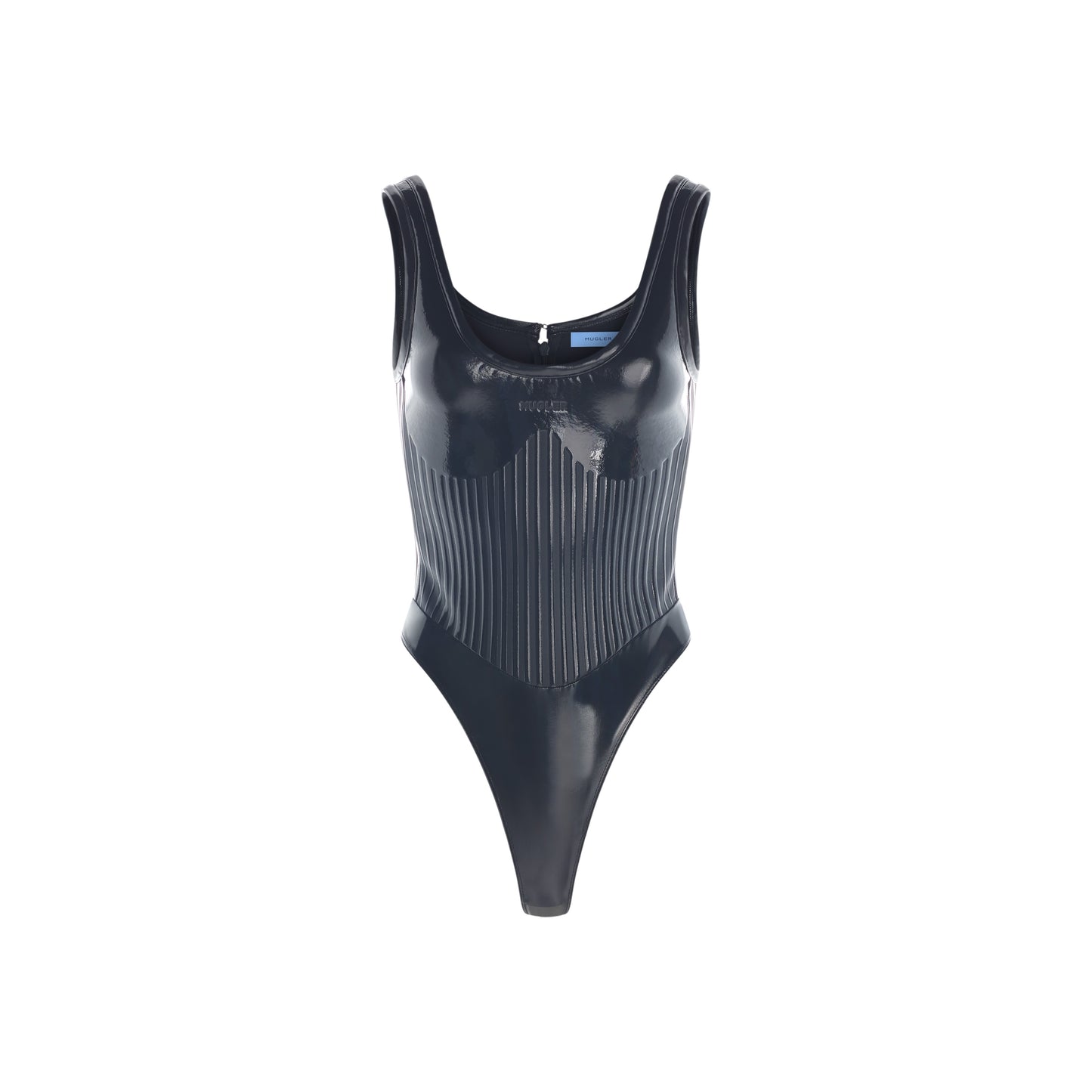 Glossy embossed bodysuit