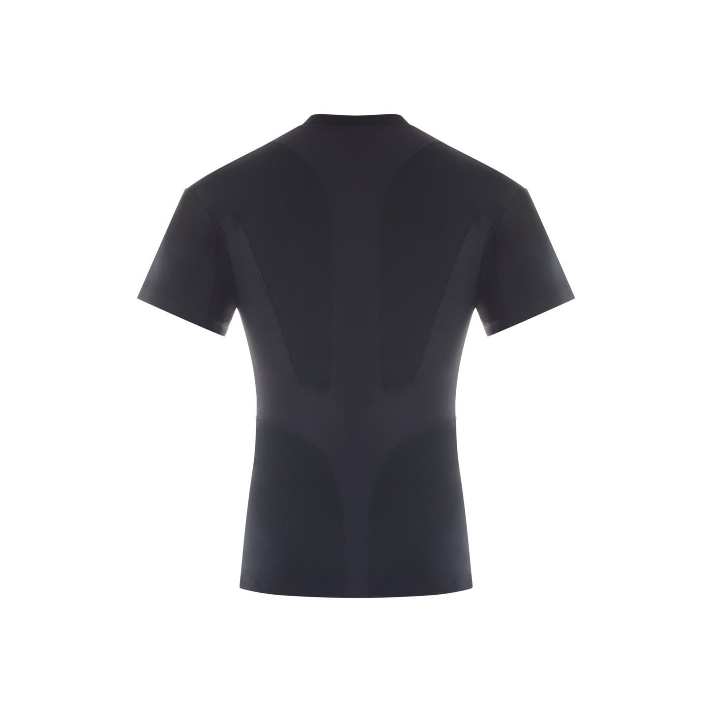 black cotton t-shirt