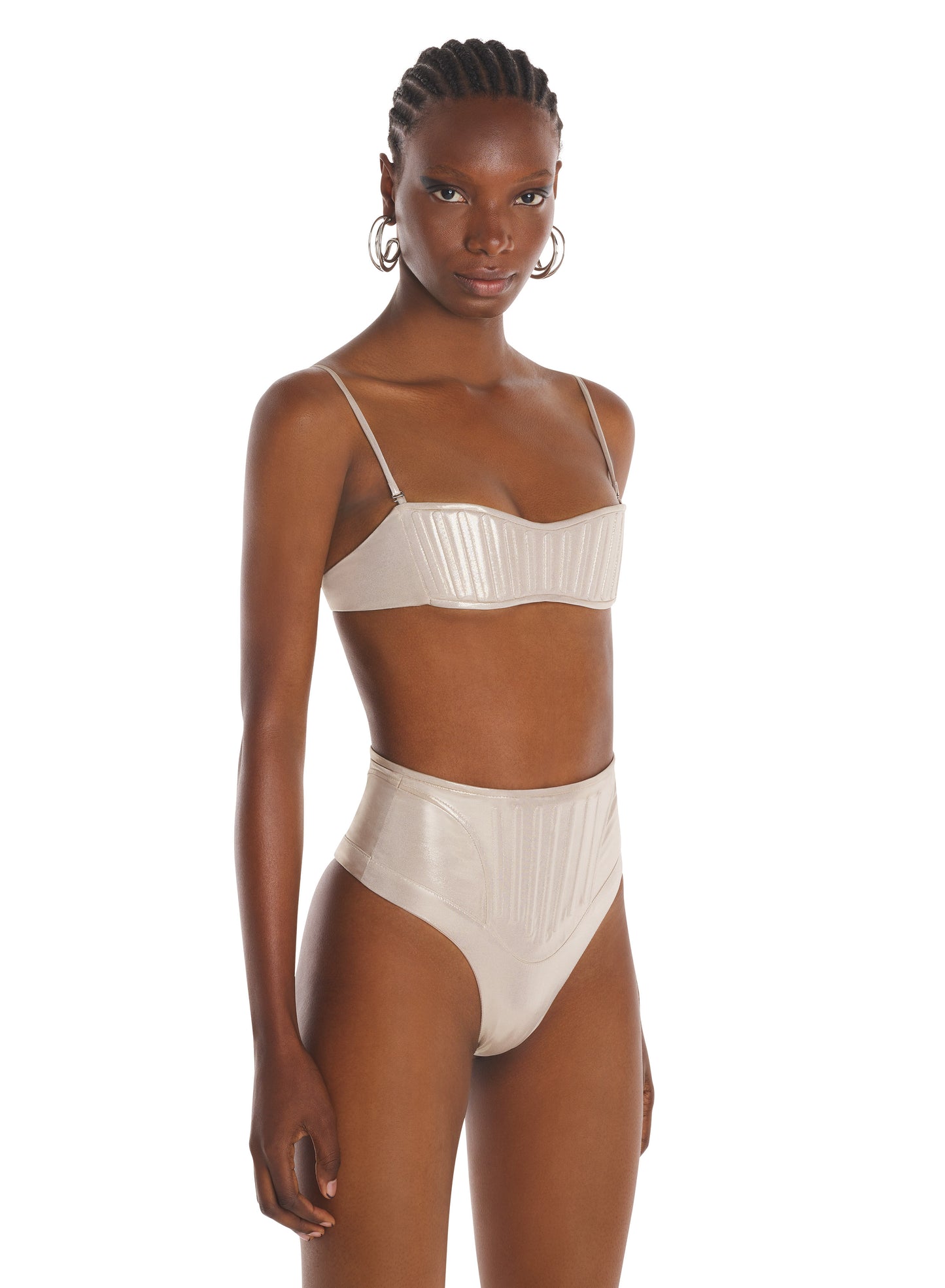 Corsetry bikini top