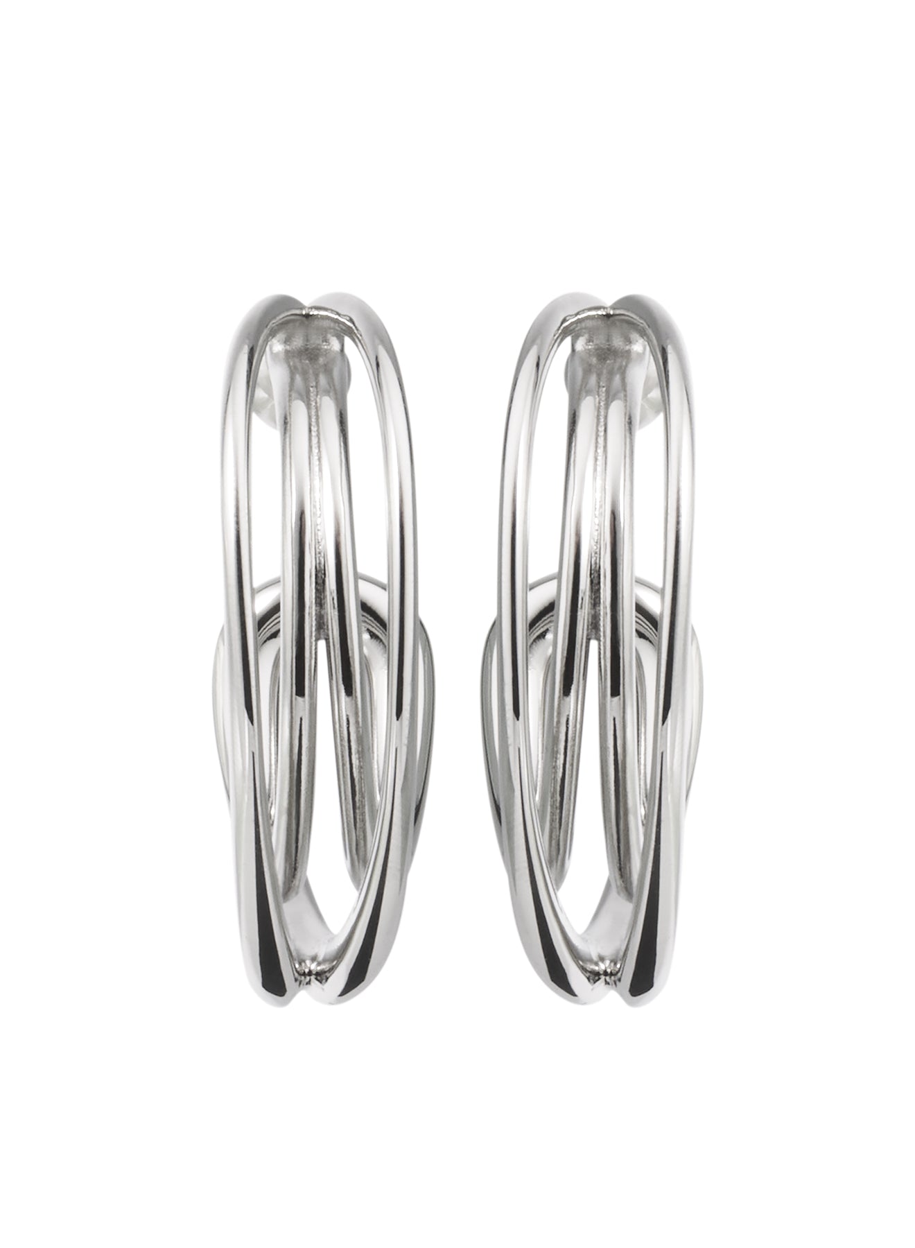 Swirl earrings