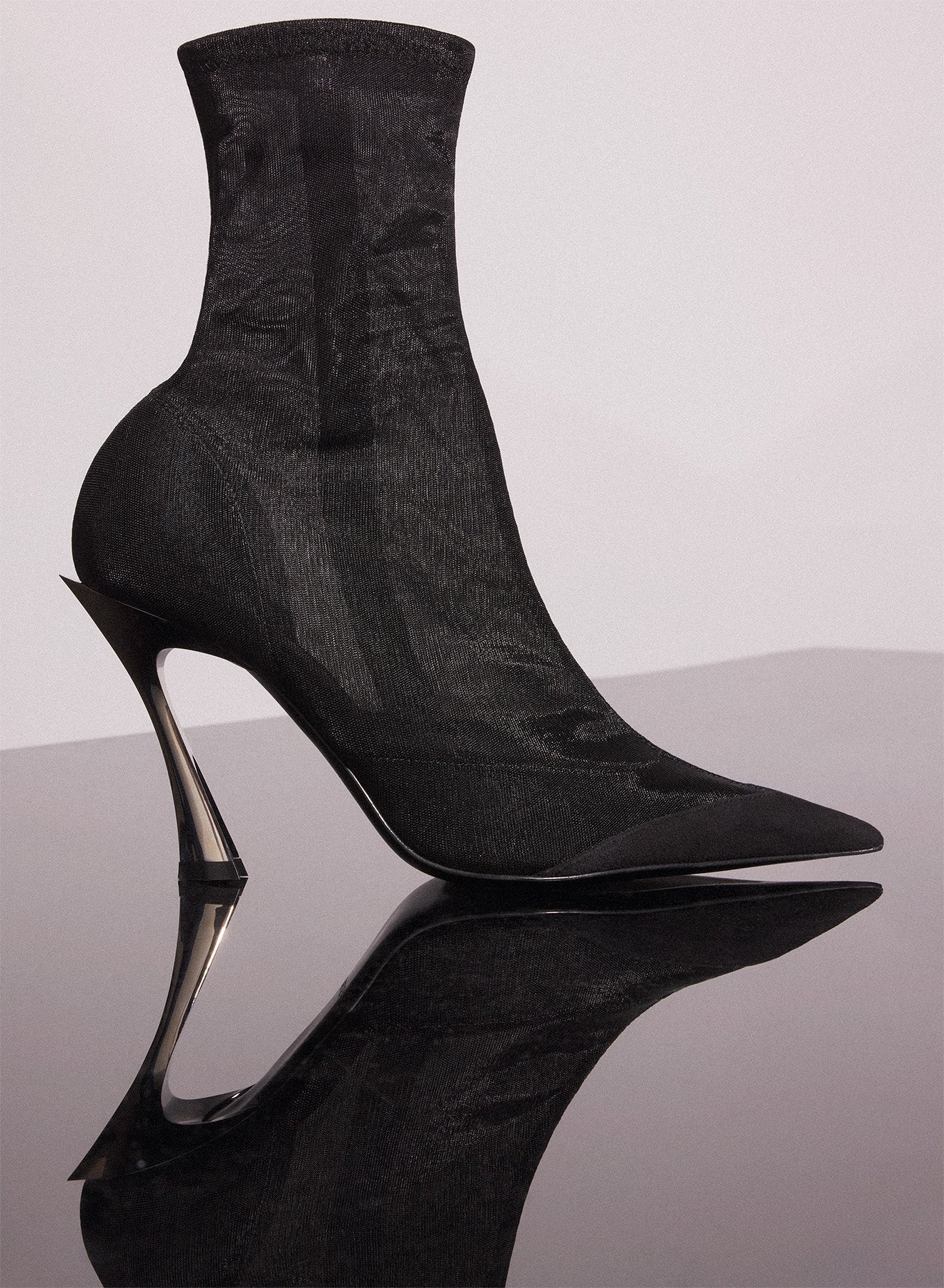 mesh Fang 95 ankle boots