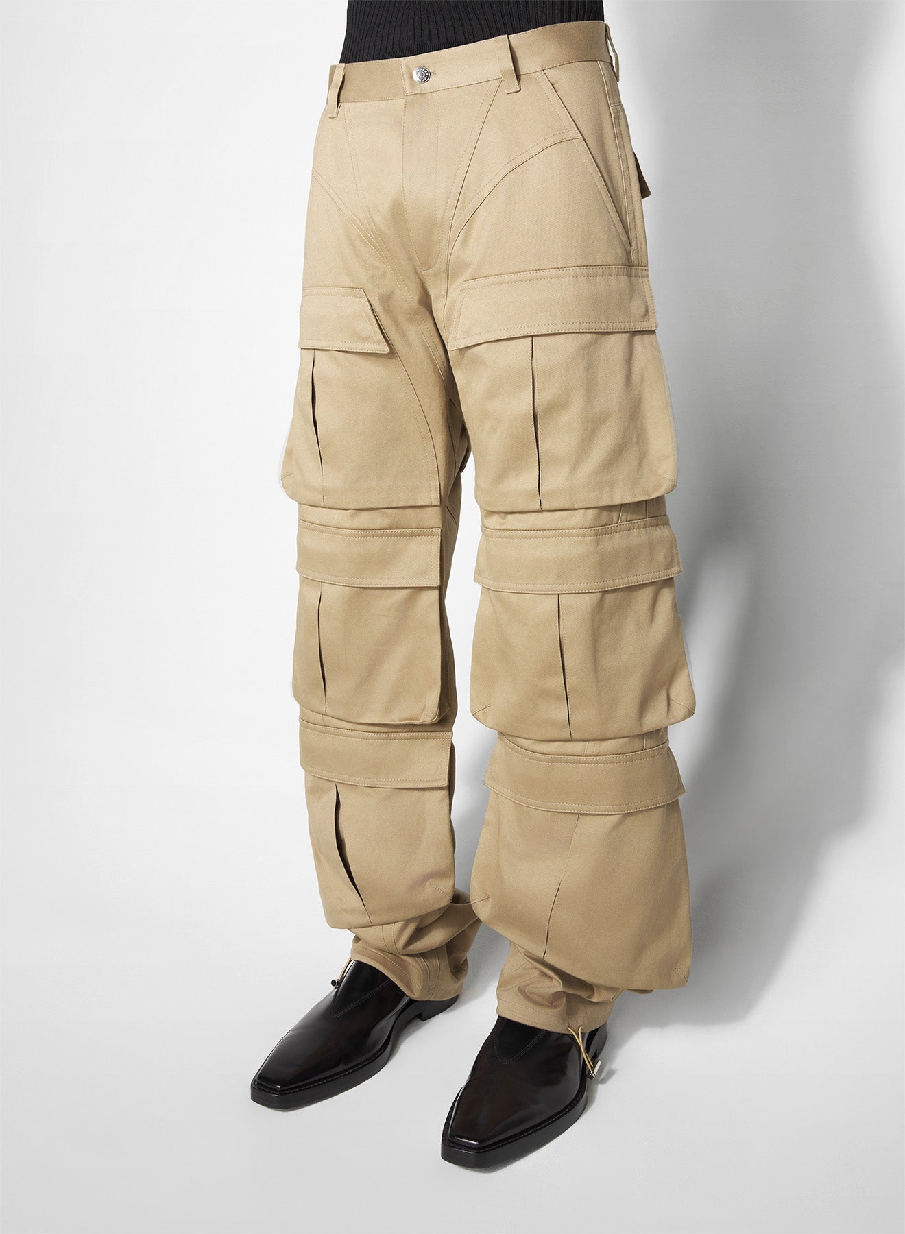 beige cargo pants