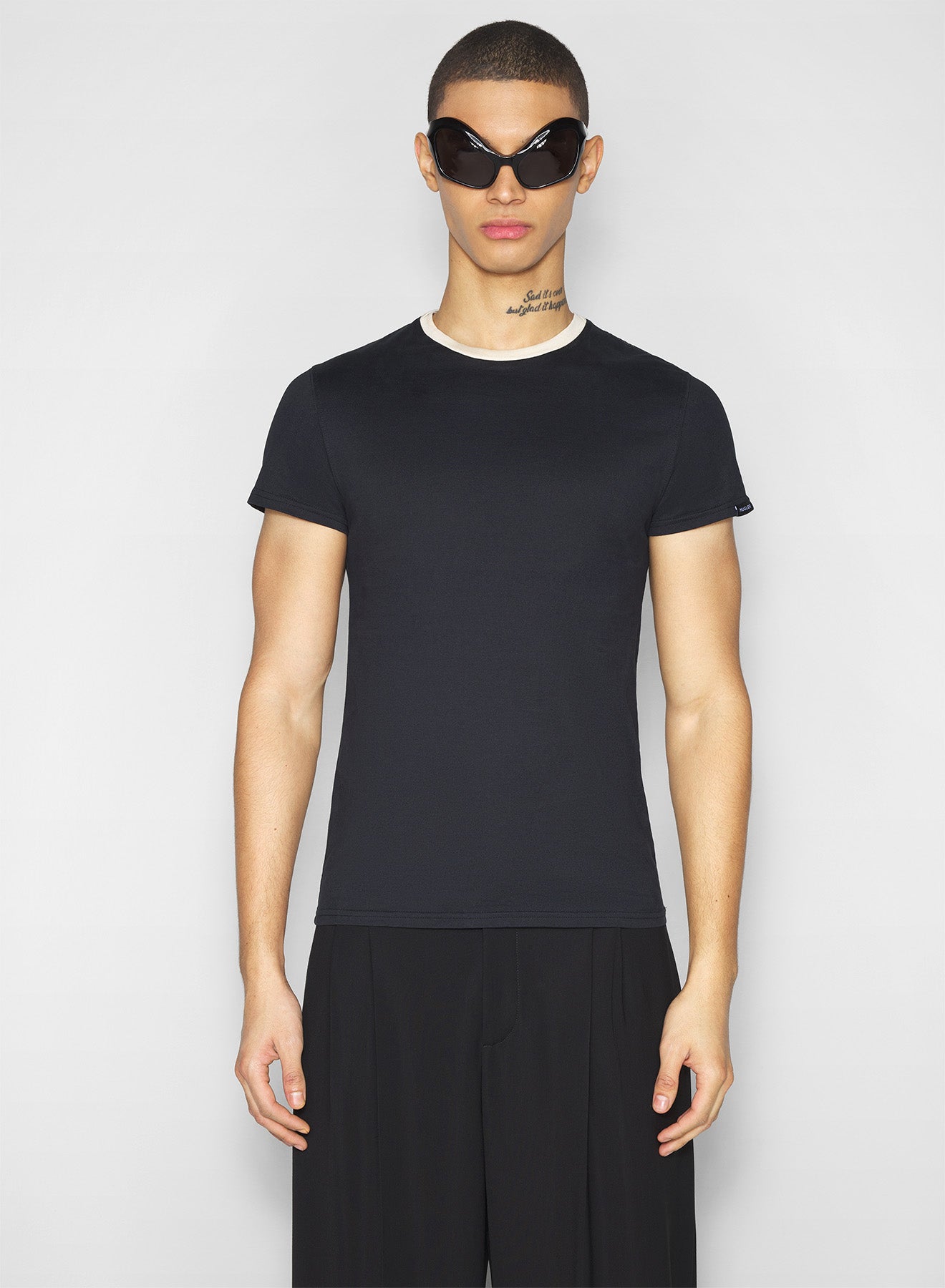 black baby t-shirt
