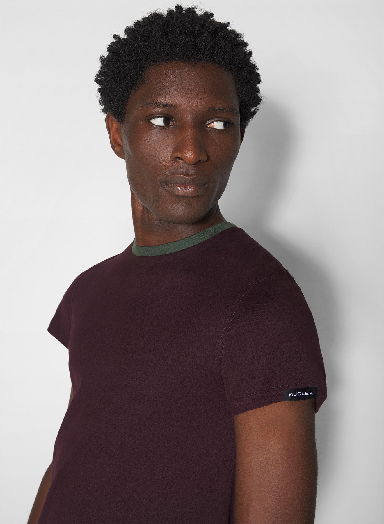 burgundy baby t-shirt