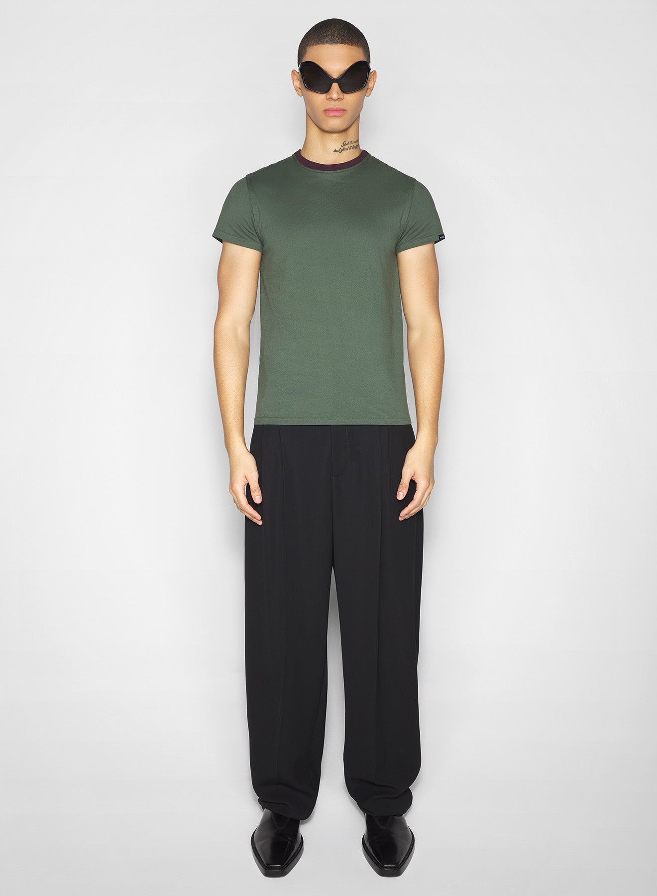 green baby t-shirt