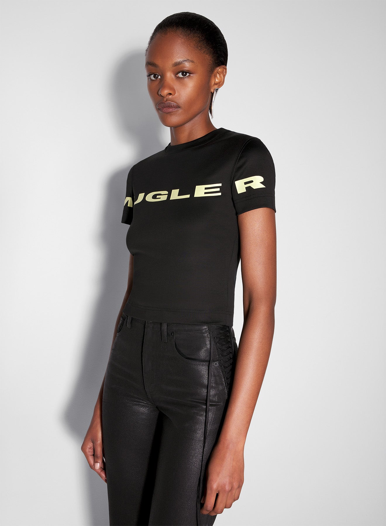 mugler logo t-shirt