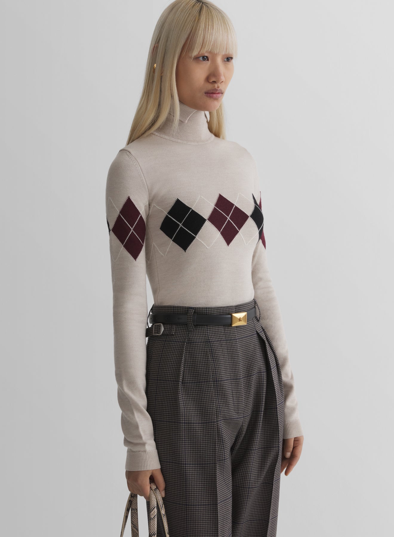 argyle top