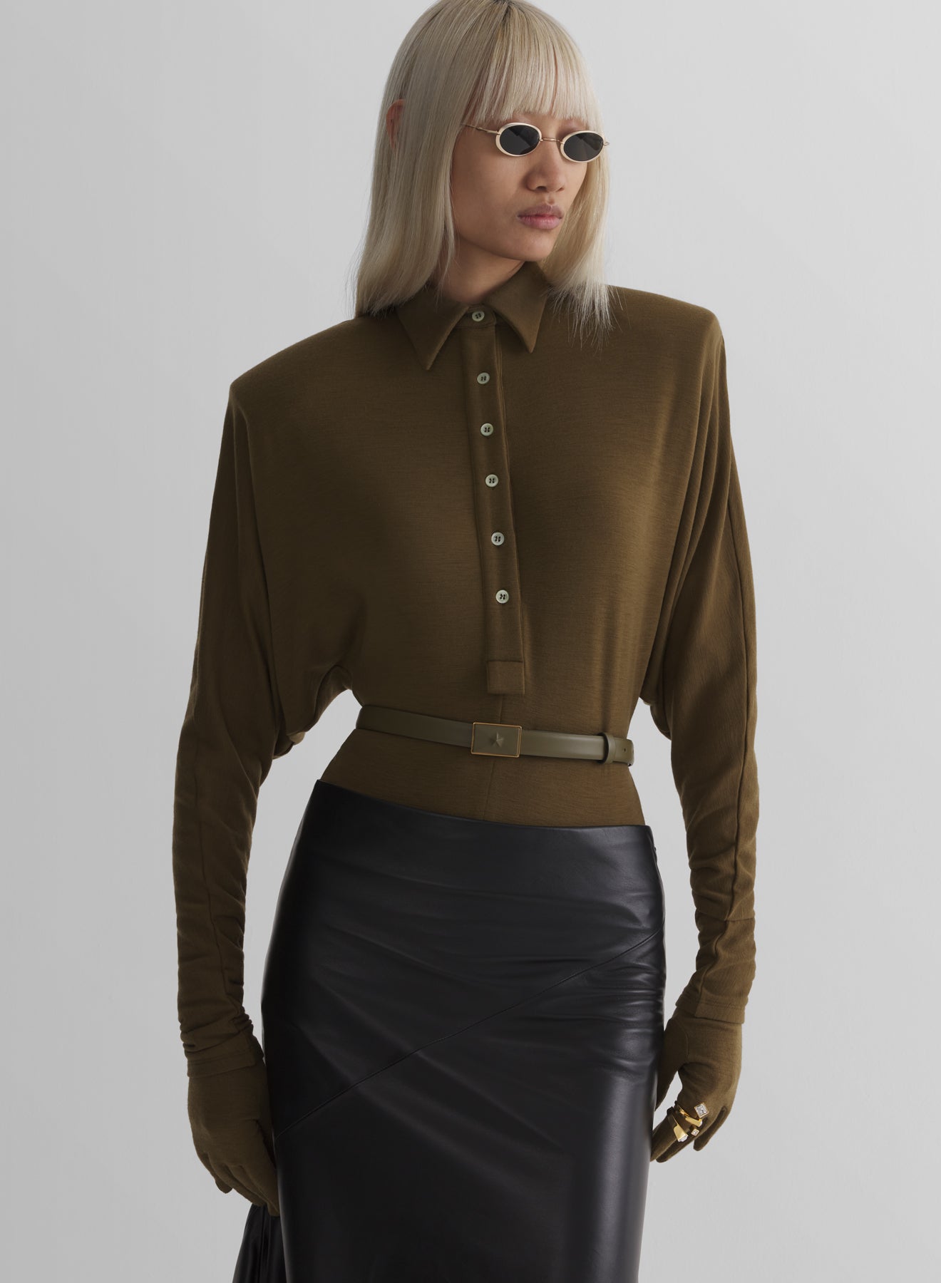 batsleeves polo bodysuit