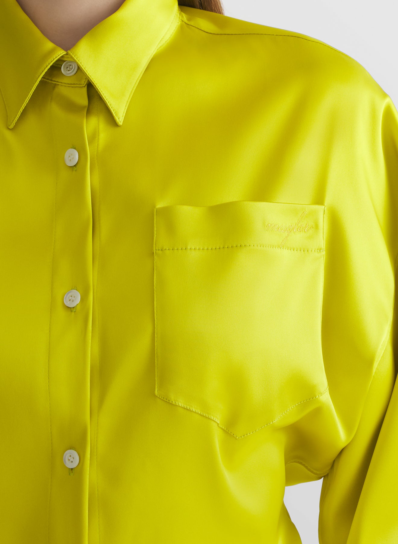 toxic yellow shirt dress