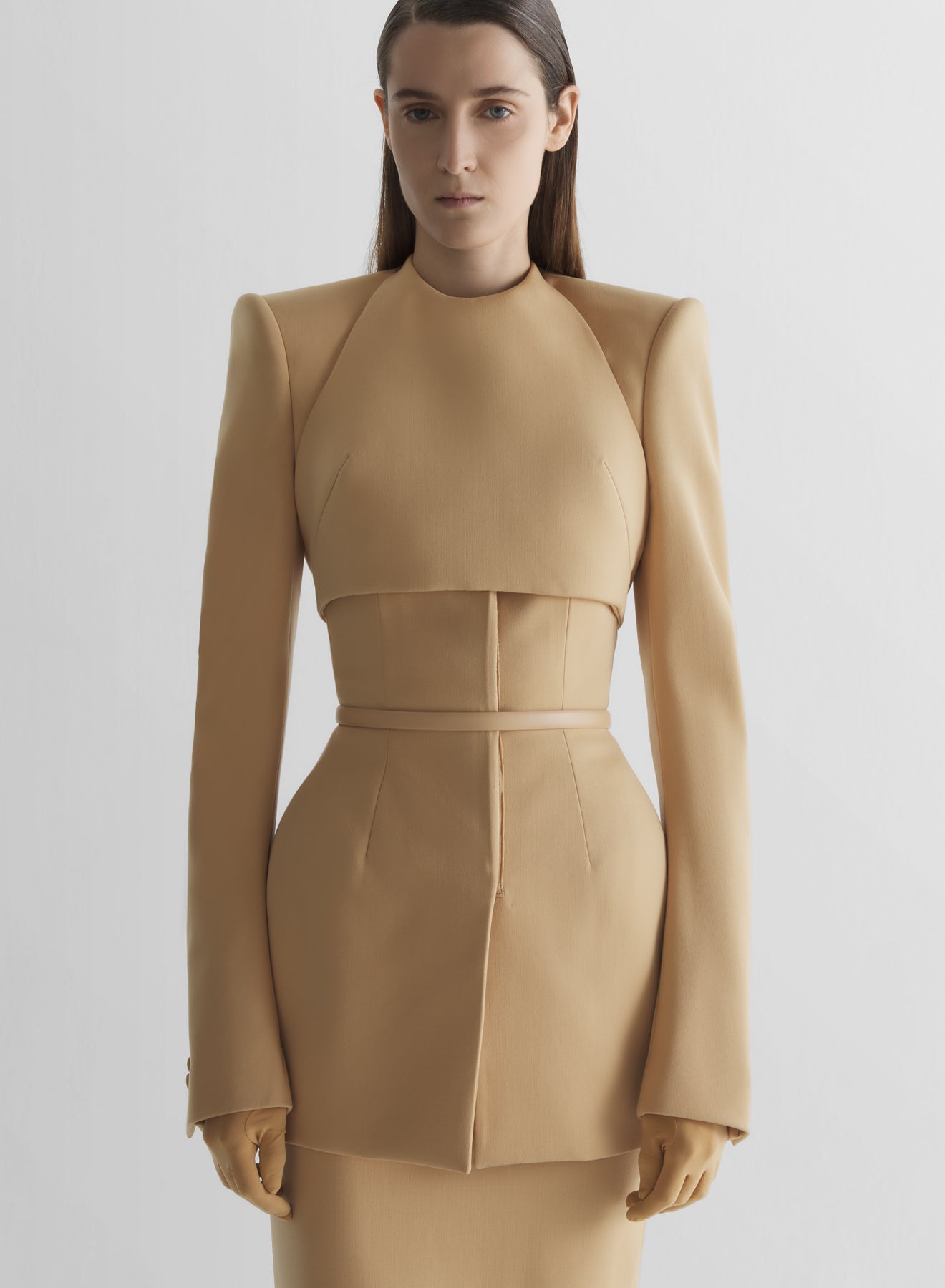 Cropped tailored top