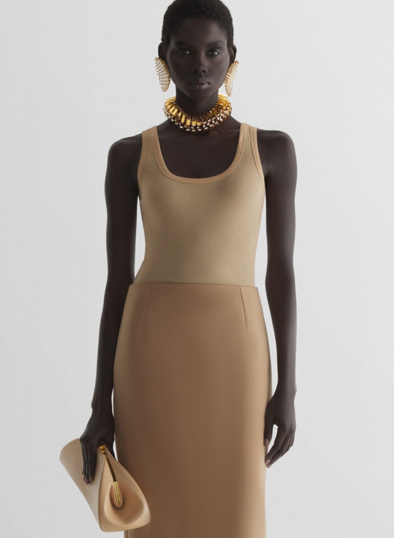 Jersey tank top