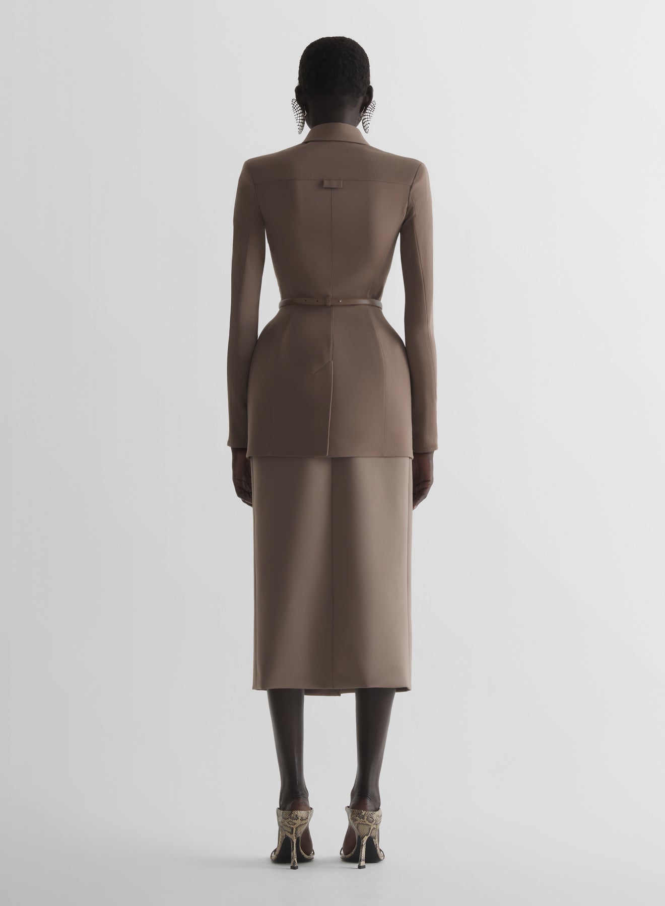 Hourglass shirt jacket