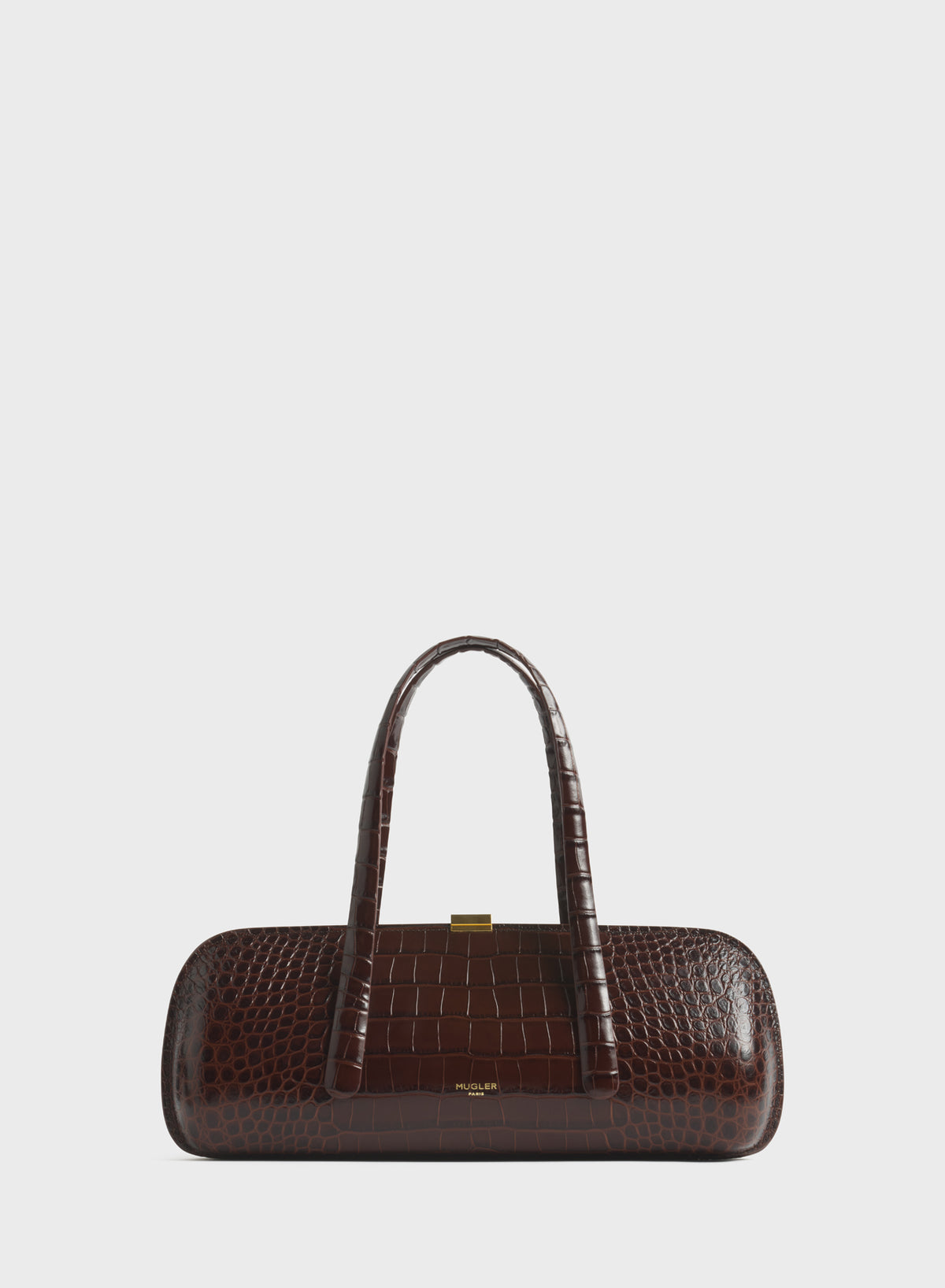 aurora bag croc embossed leather