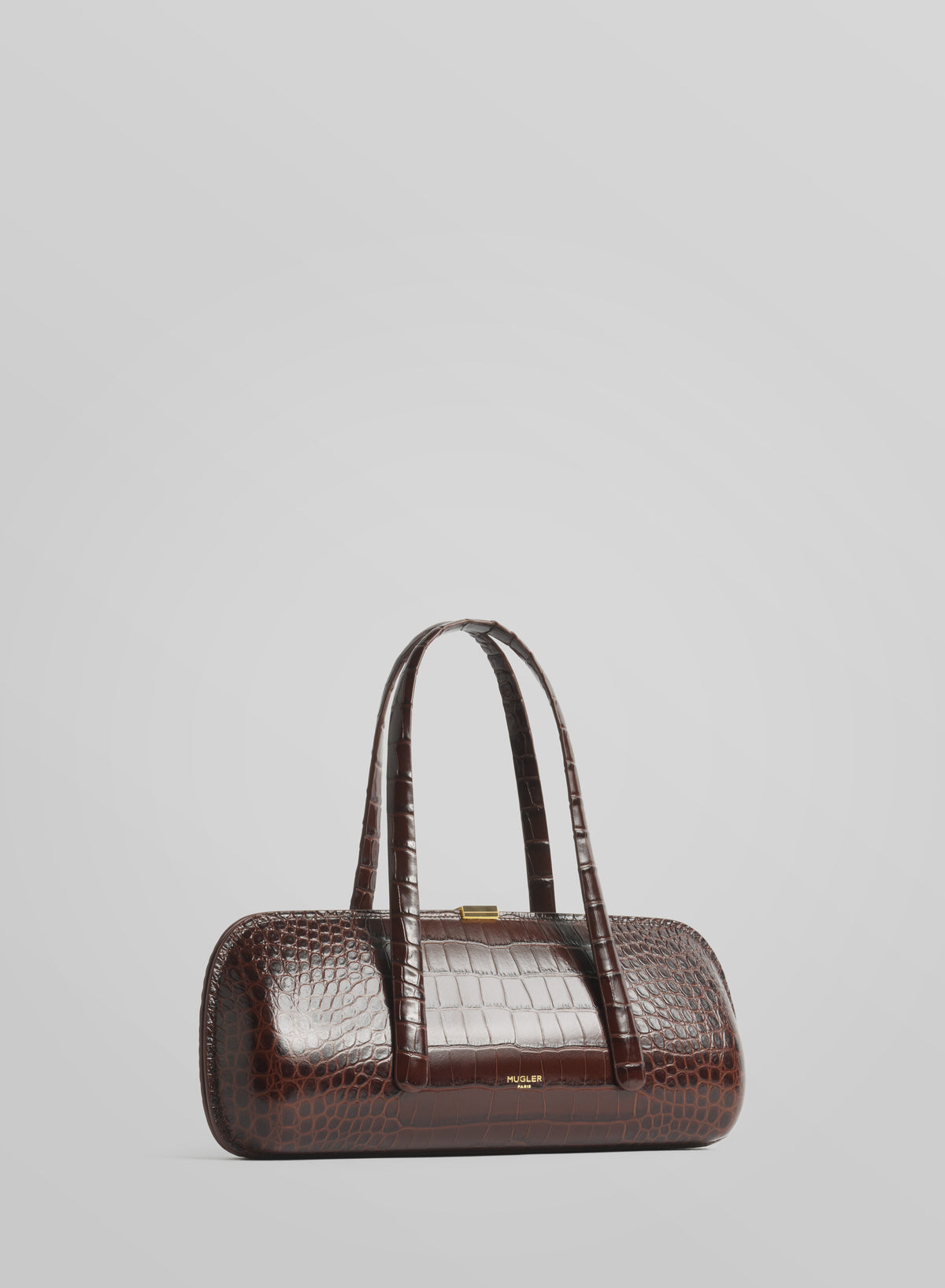 aurora bag croc embossed leather