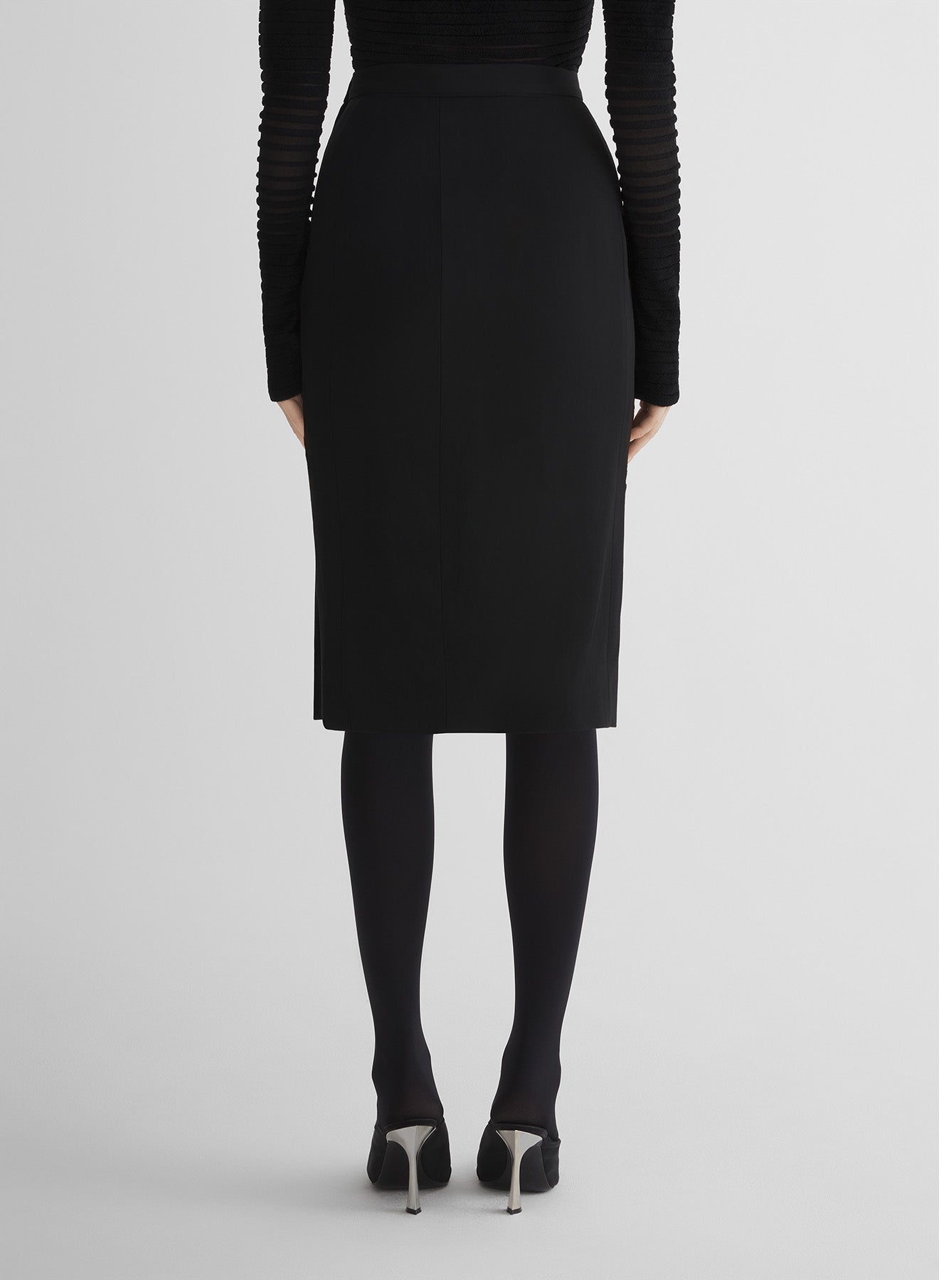 re/edit lingerie black skirt