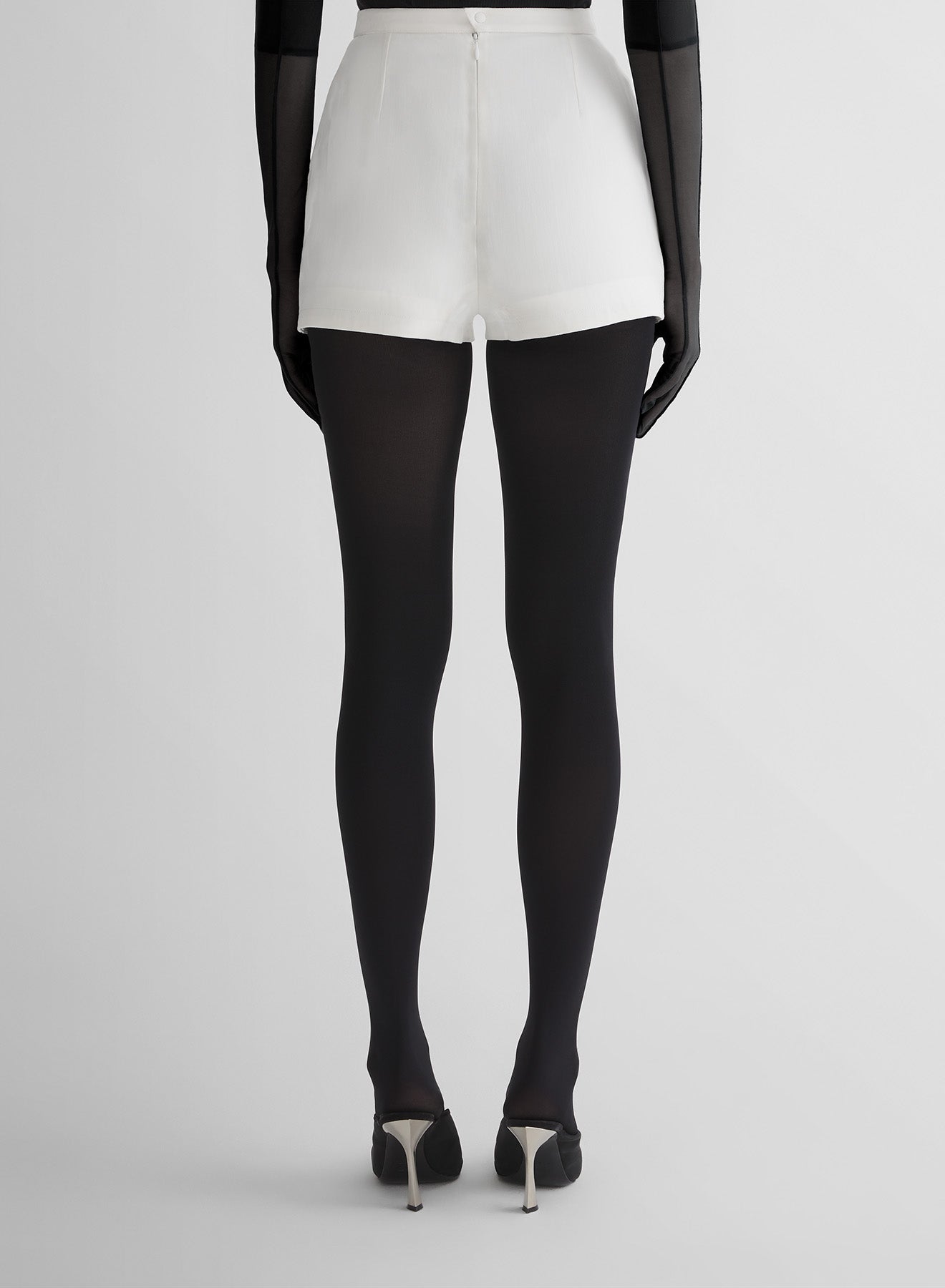 re/edit lingerie white short