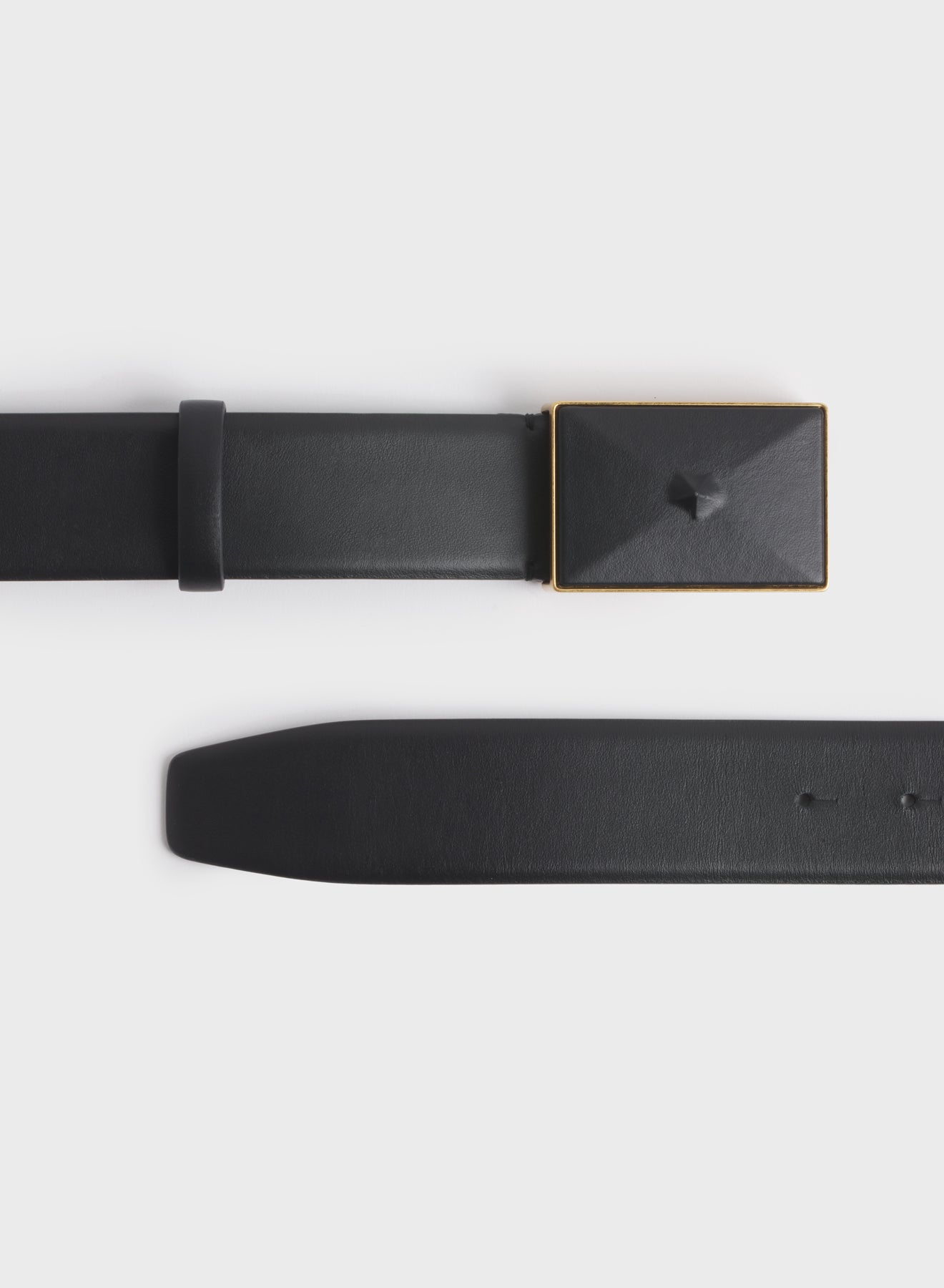 large gold star buckle belt