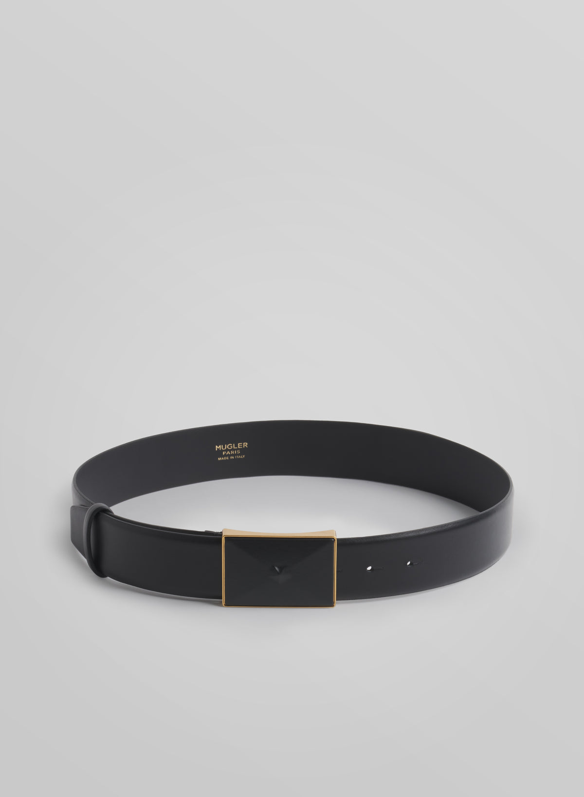 large gold star buckle belt
