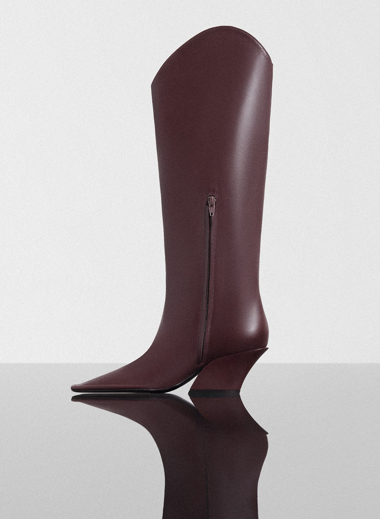 burgundy Santiag boots