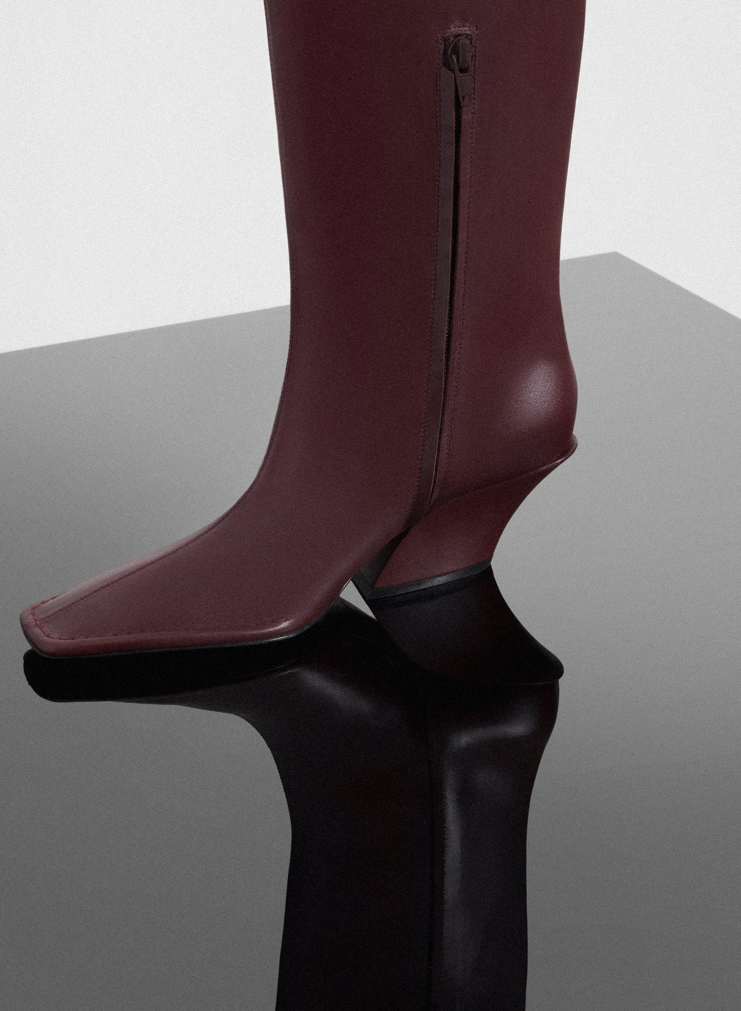 burgundy Santiag boots