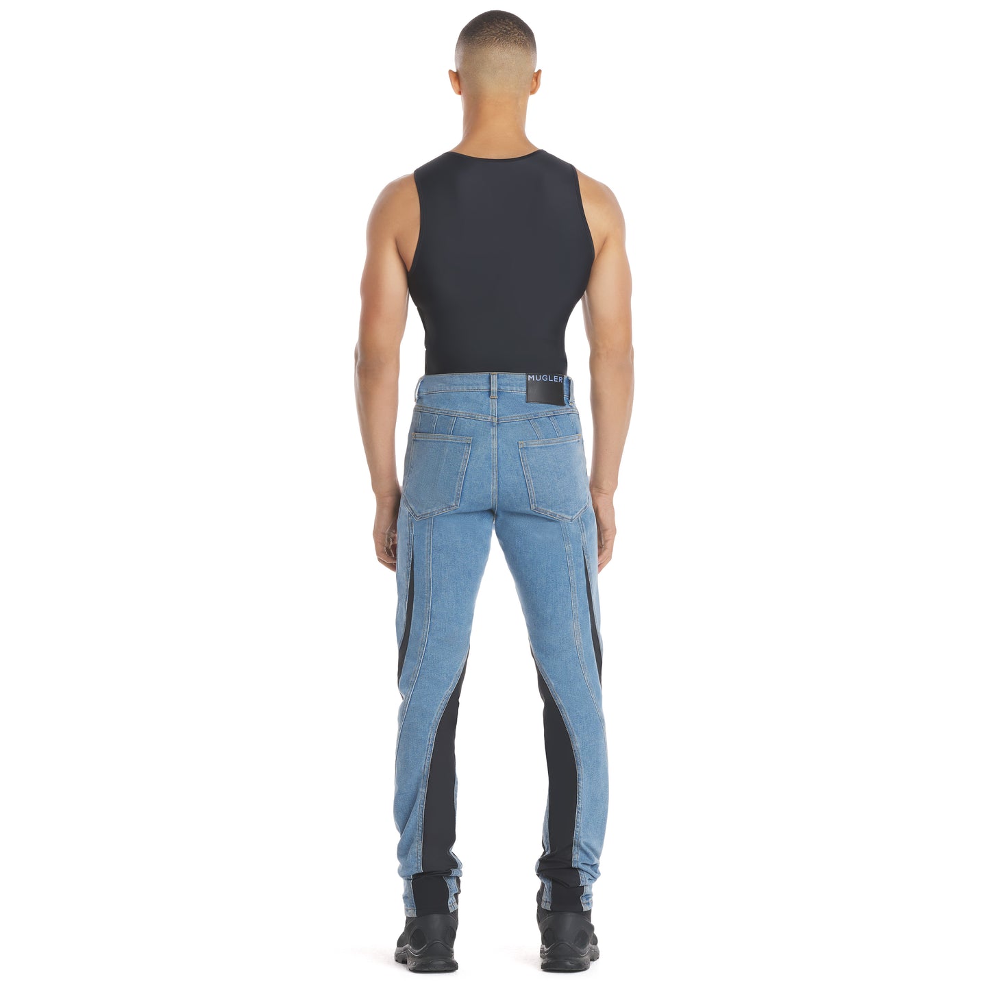 Corseted tank top