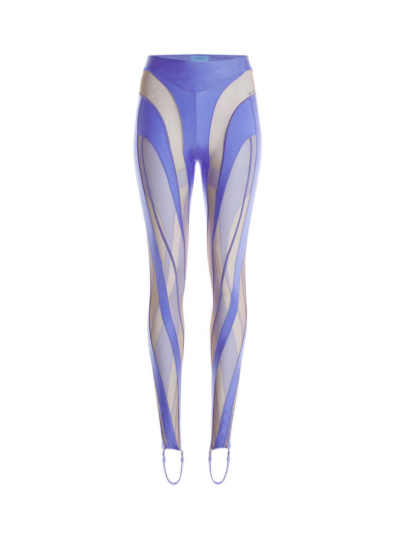Sheer spiral leggings  MUGLER Official Website – Mugler
