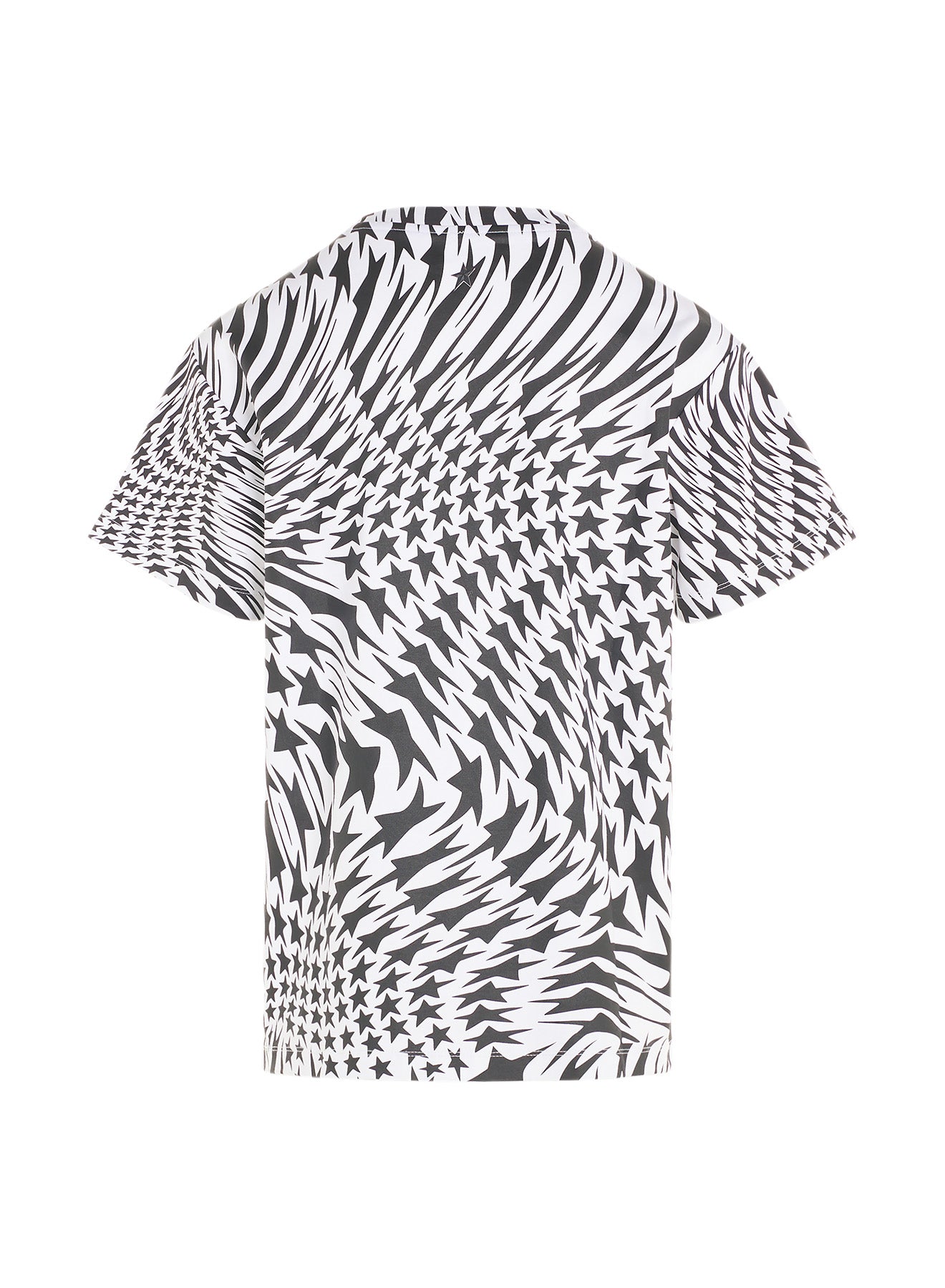 Swirling star printed T-shirt