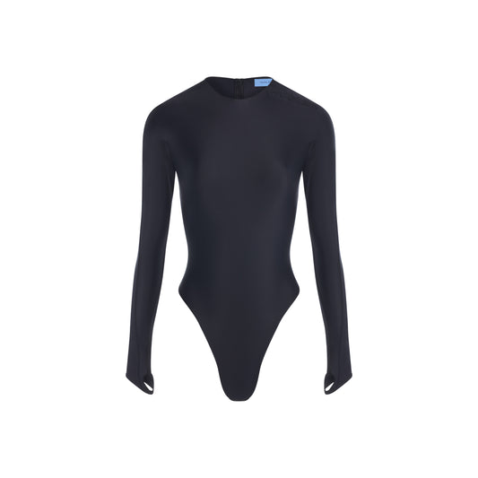Shoulder logo bodysuit