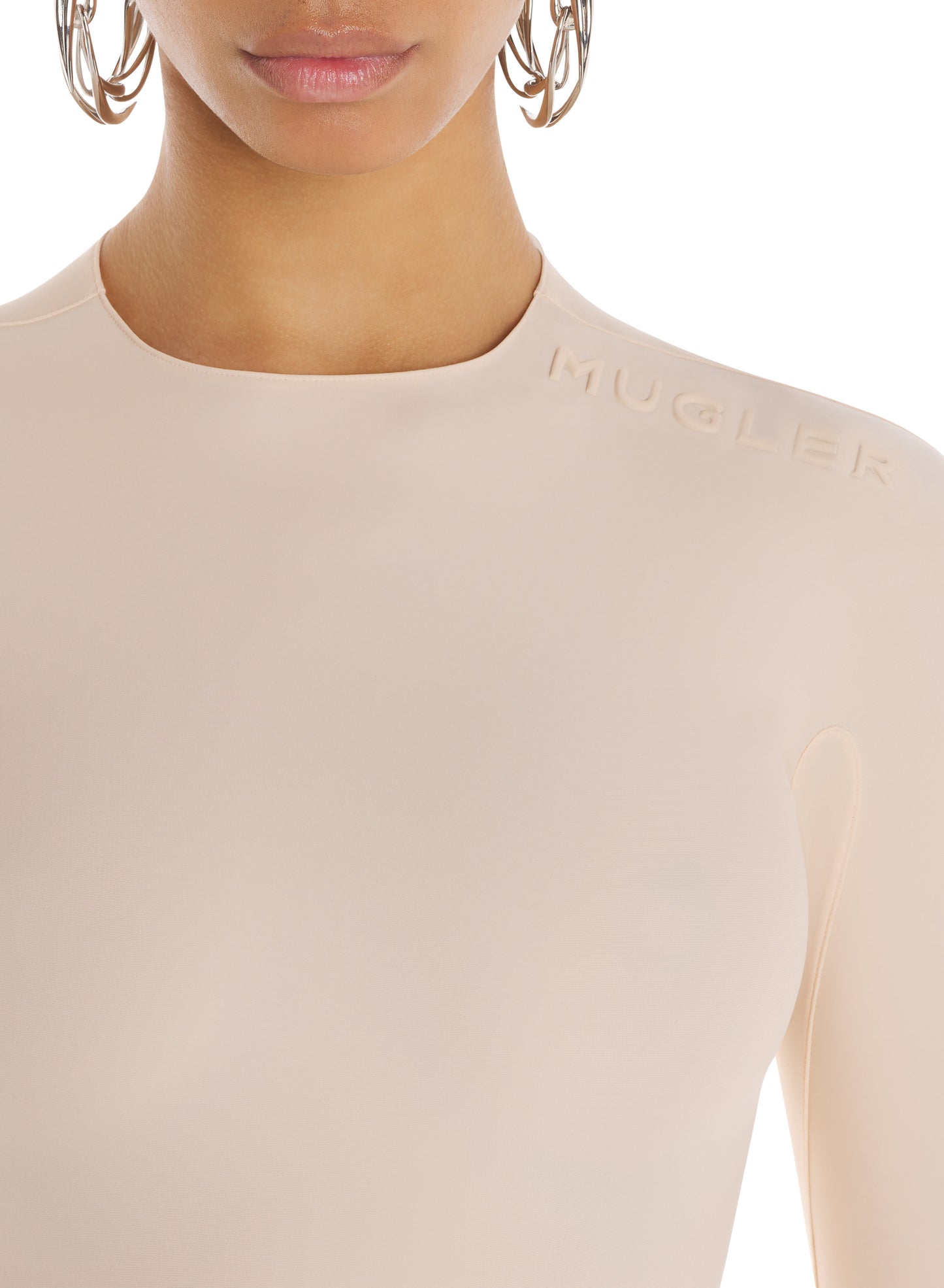 Shoulder logo bodysuit