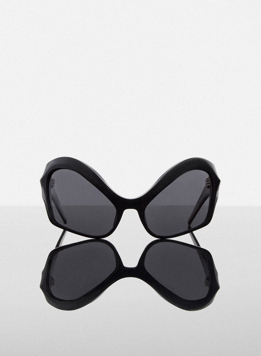 black cat eye sunglasses