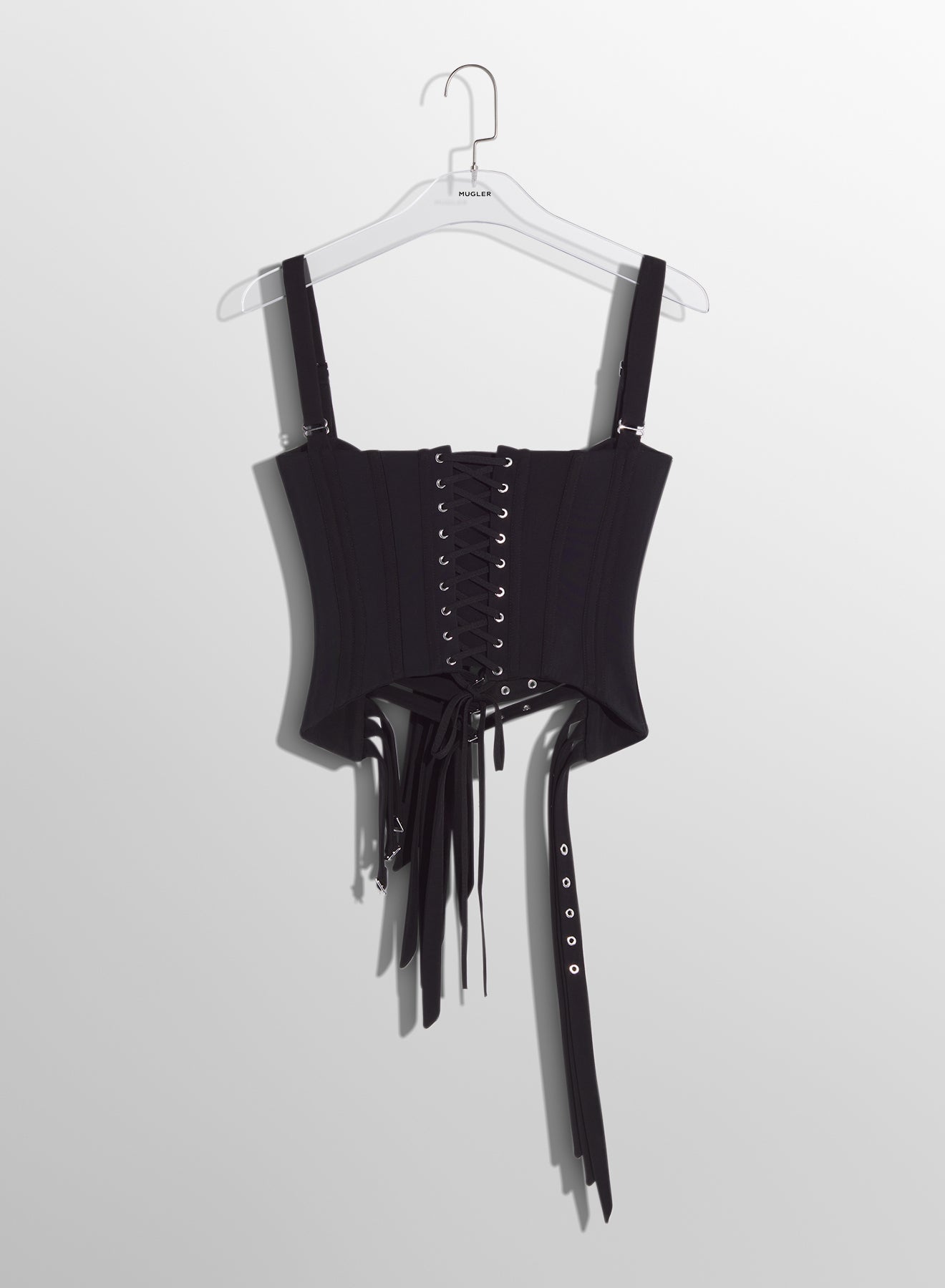 Leather Buckled Corset Top 2024