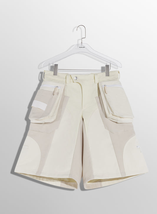 off-white technical fabric cargo shorts