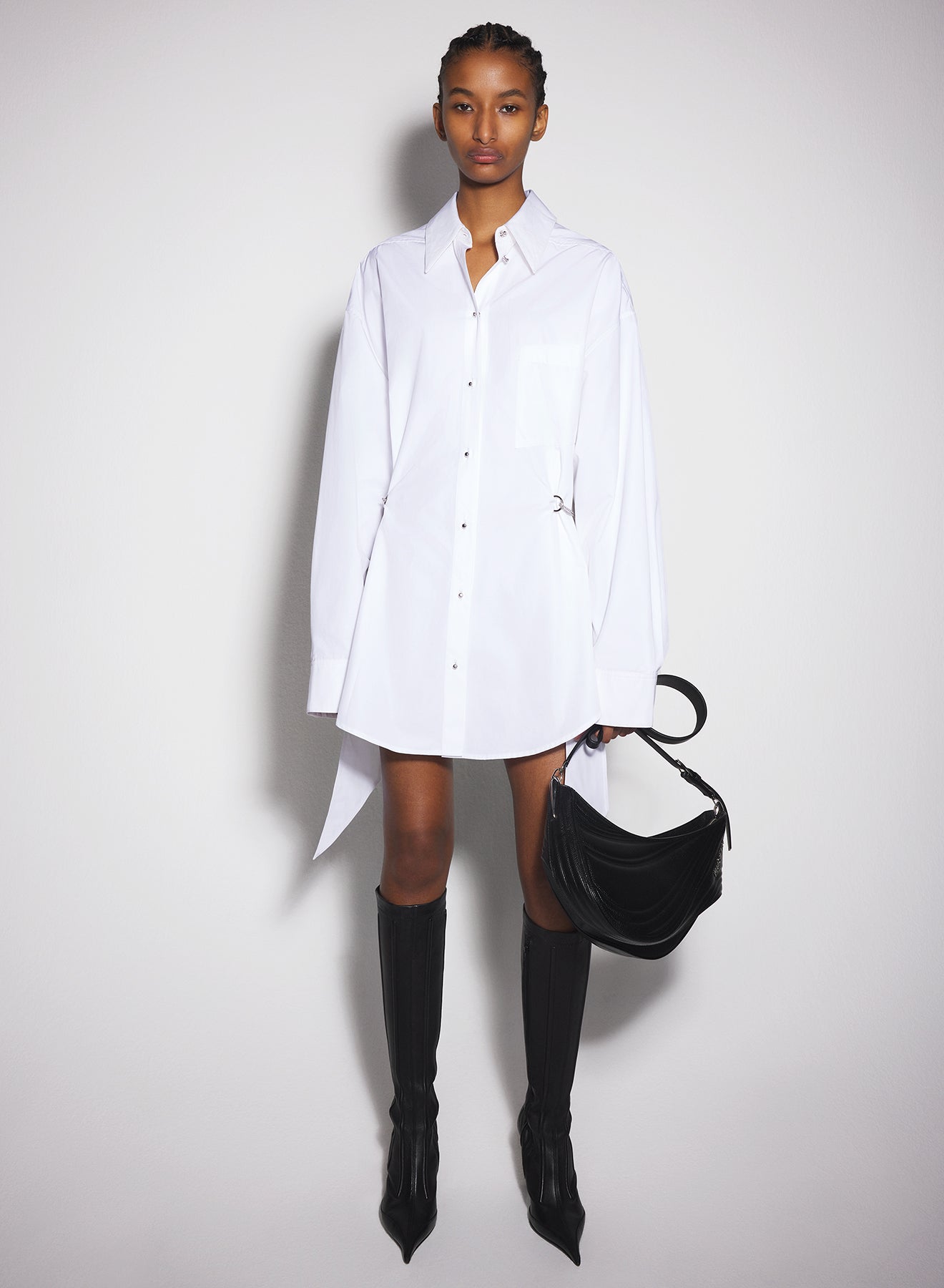 Chain shirt dress hotsell