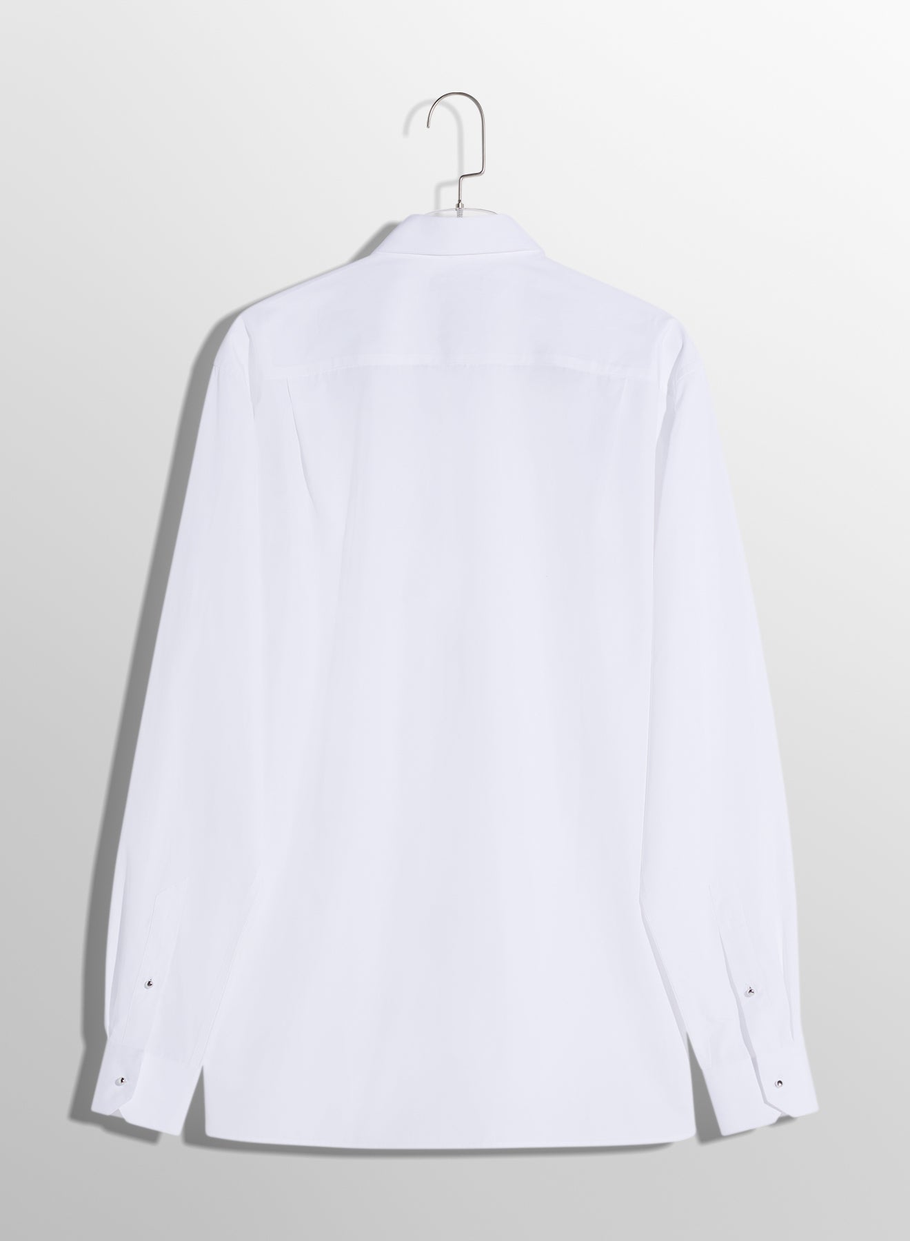 white poplin shirt