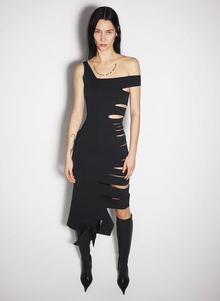 black bandage knit dress | MUGLER Official Website – Mugler black bandage knit dress | MUGLER Official Website – Mugler