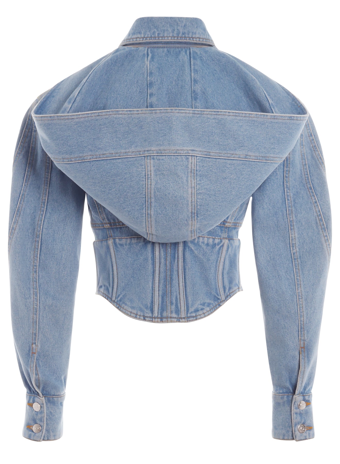 Short Grey Mugler Jacket main image 1