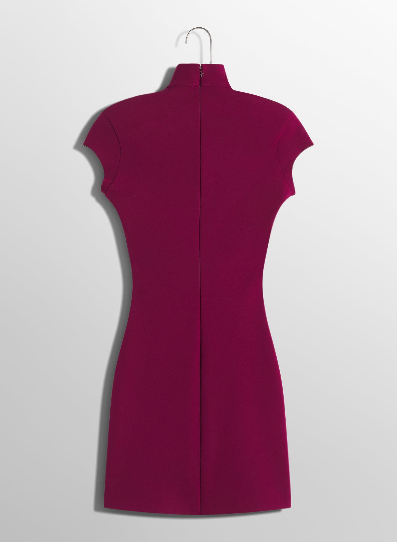 burgundy star dress