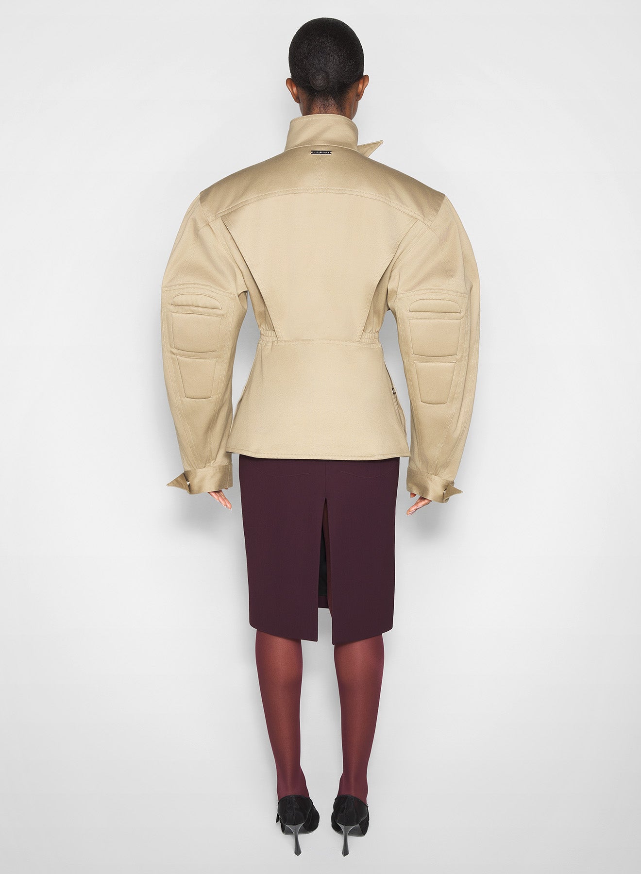 beige cargo jacket