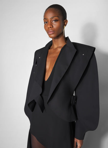 ジャケット・アウター Thierry Mugler asymmetry belted jacket Thierry Mugler asymmetry belted jacket