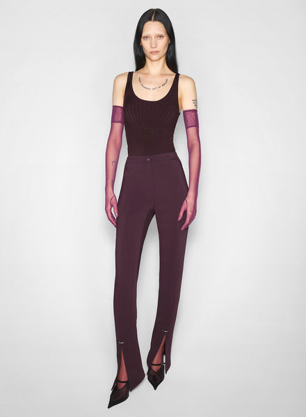 パンツ PIGALLE MARBLE PANTS BURGUNDY S 25F1PA0440470_3402_0002_fb357e