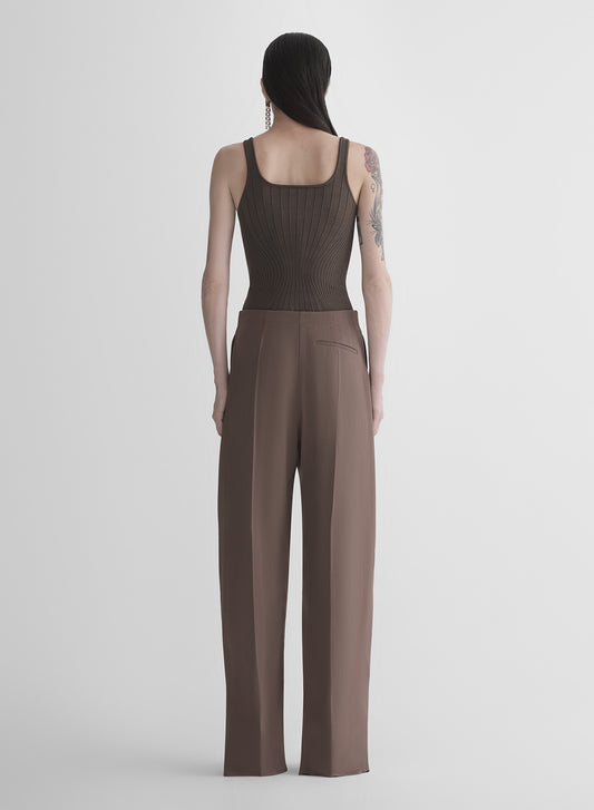 mocha sculpting knit tank top