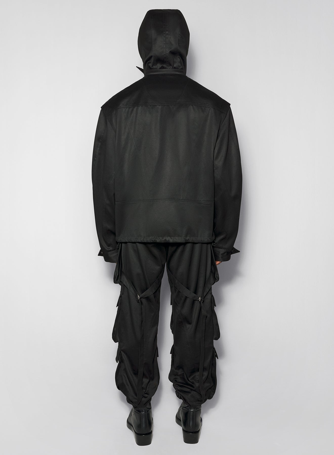 black cargo jacket