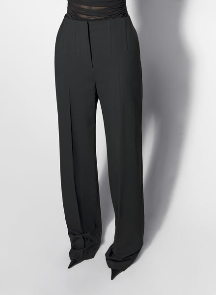 パンツ MUGLER Woman Pants Black 23S1PA0387691 B1919 Mugler Outlet: Pants woman - Black | Mugler pants